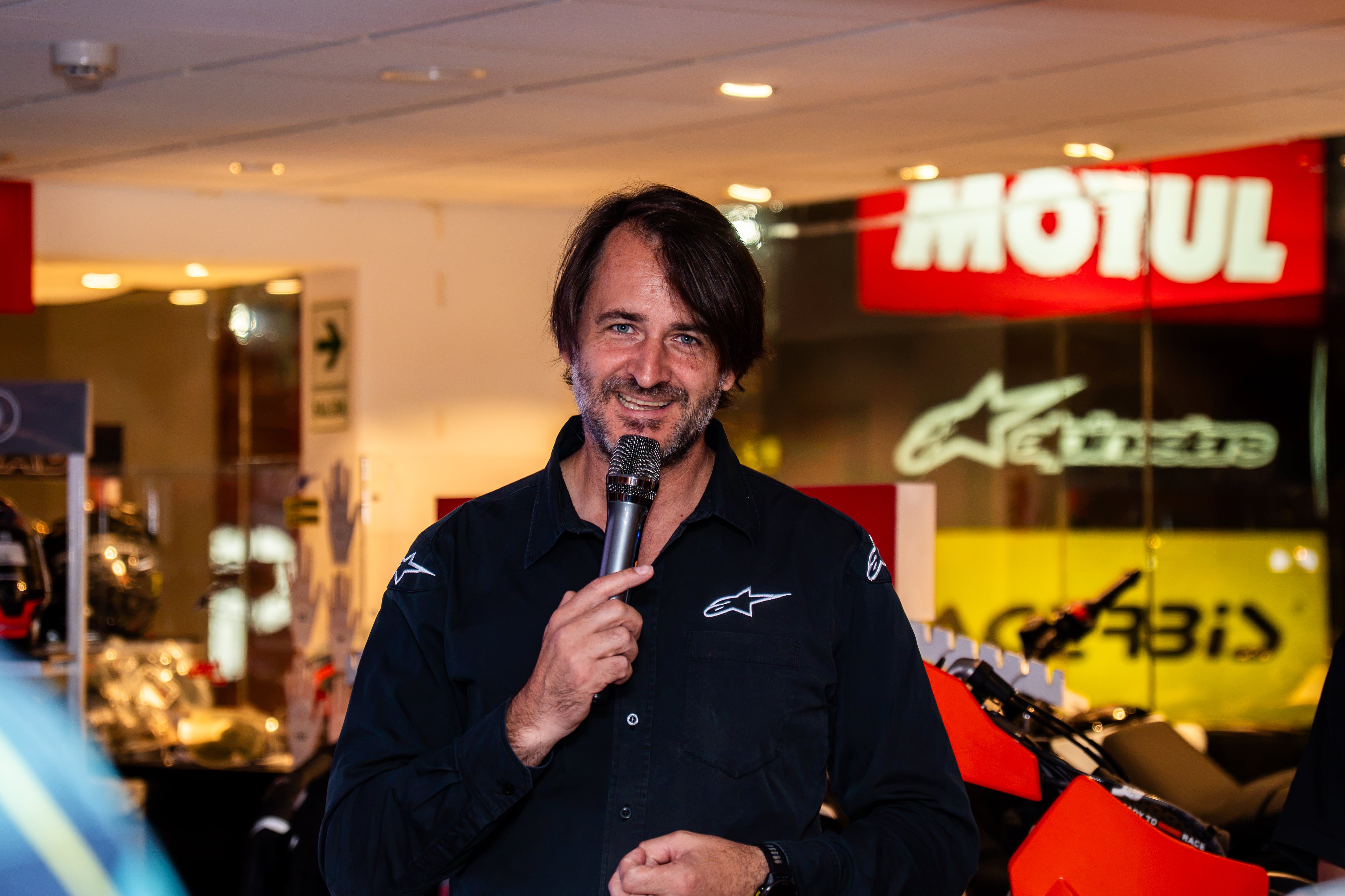 Clauss Hermann, export manager de Alpinestars.