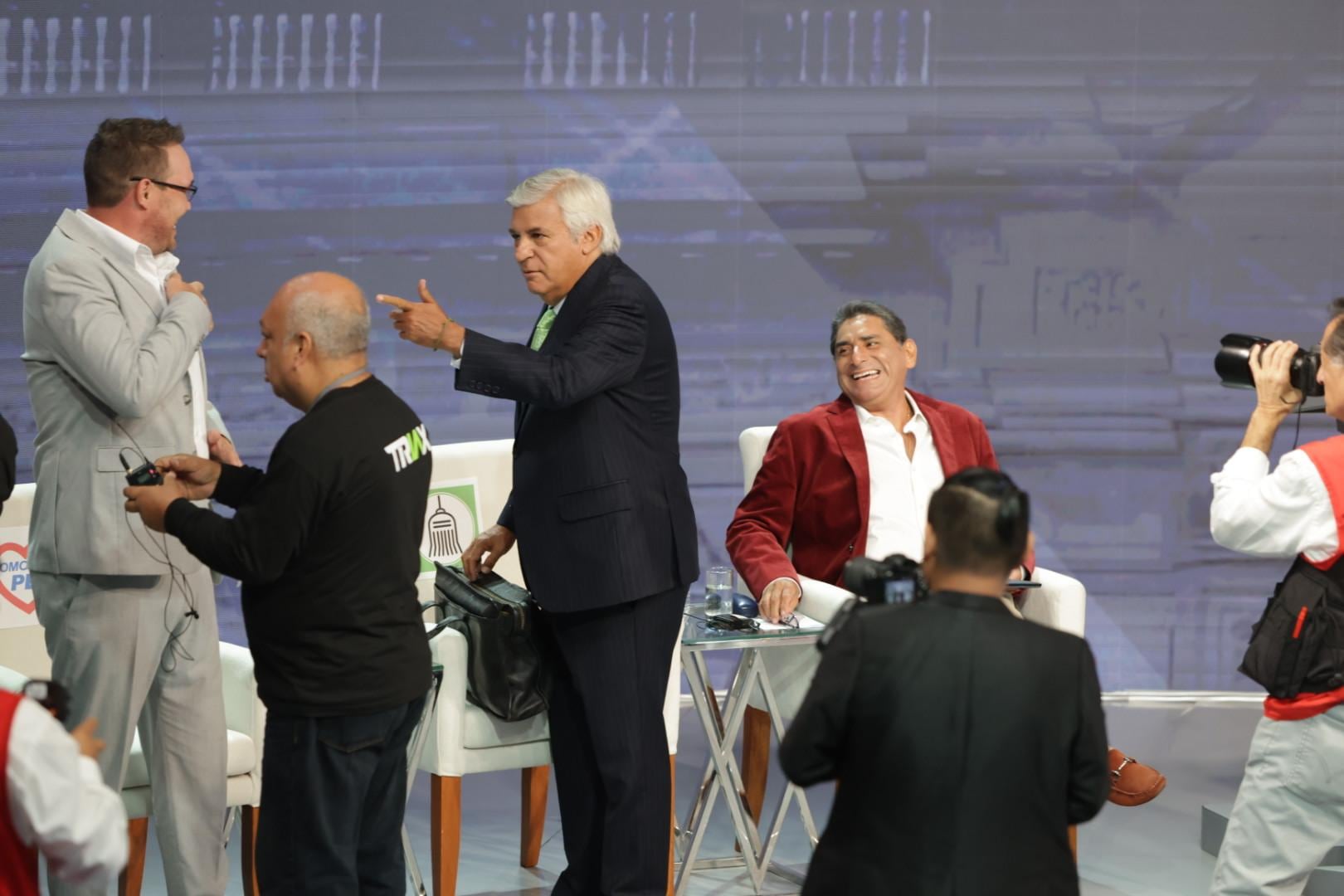 Debate electoral JNE |Candidatos asisten al Centro de Convenciones en San Borja, para participar del cuarto día de debate electoral de cara a las elecciones presidenciales 2026 Fotos: Hugo Perez / @photo.gec