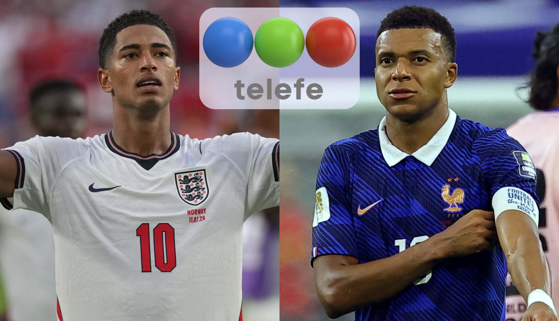 Transmisión de Mi Telefe EN VIVO para ver el partido de Francia vs. Inglaterra por el tercer y cuarto puesto del Mundial 2026, este sábado 18 de julio, desde el Hard Rock Stadium de Miami. (Fotos: EFE / Composición Gestión Mix)