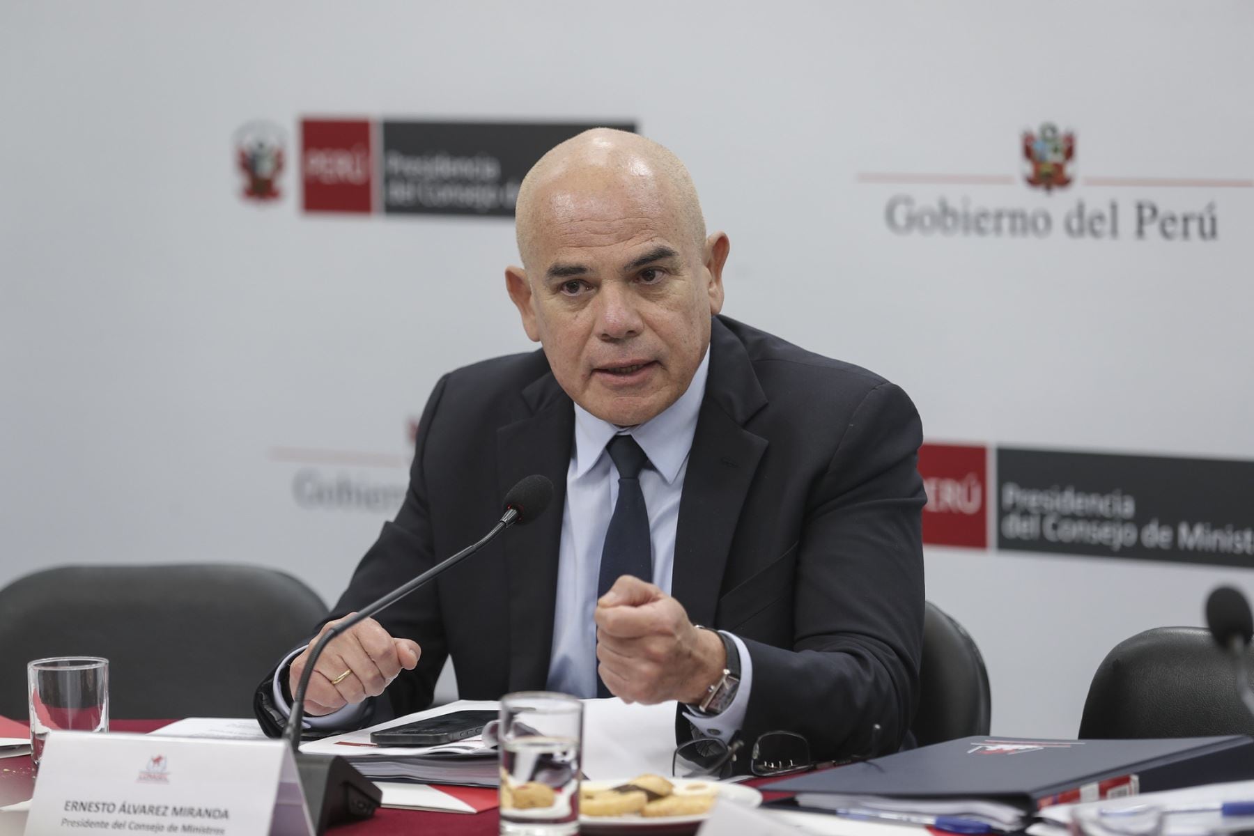 PCM anuncia creación de subsistema contra la extorsión y el sicariato. Foto: Andina