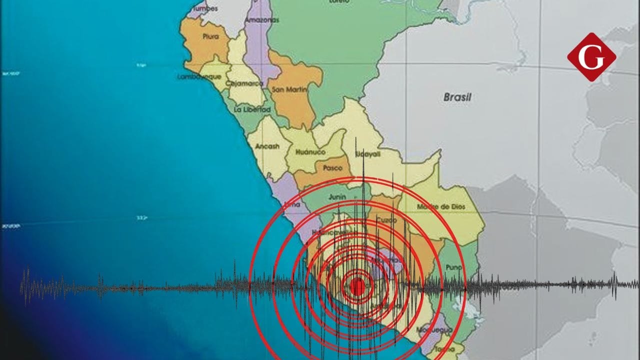 Temblor en Ayacucho. (Foto: Difusión)