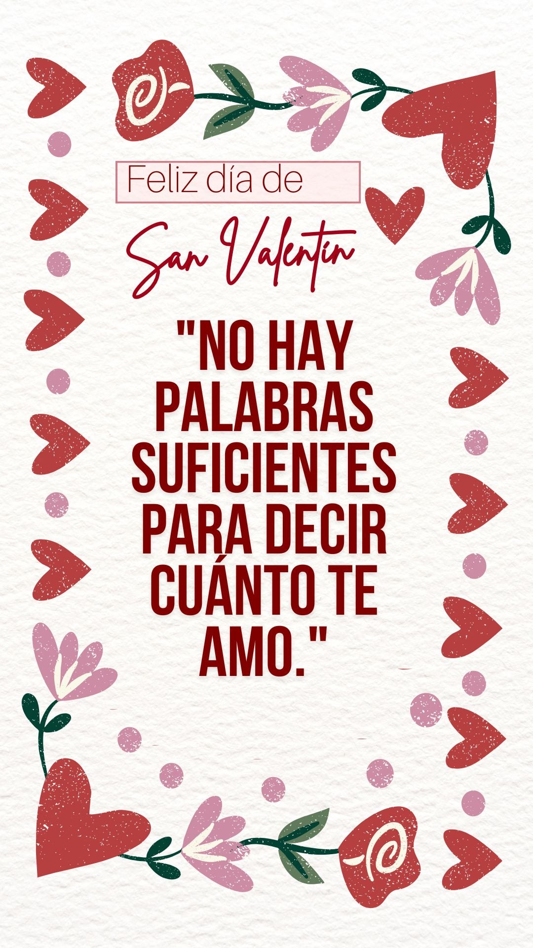 "No hay palabras suficientes para decir cuánto te amo" (Foto: Canva.com / Noé Yactayo)