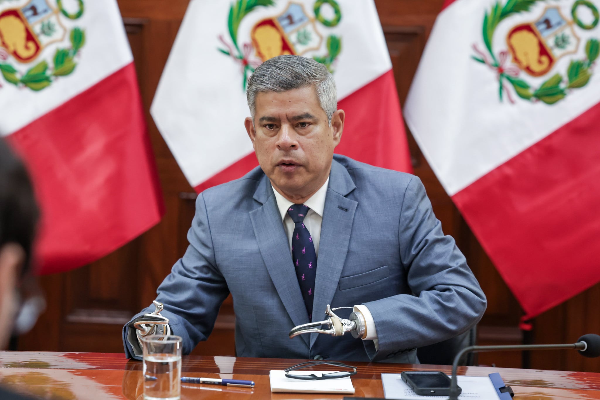 Seguridad y El Niño: premier Galarreta anuncia plazo para emitir las primeras normas