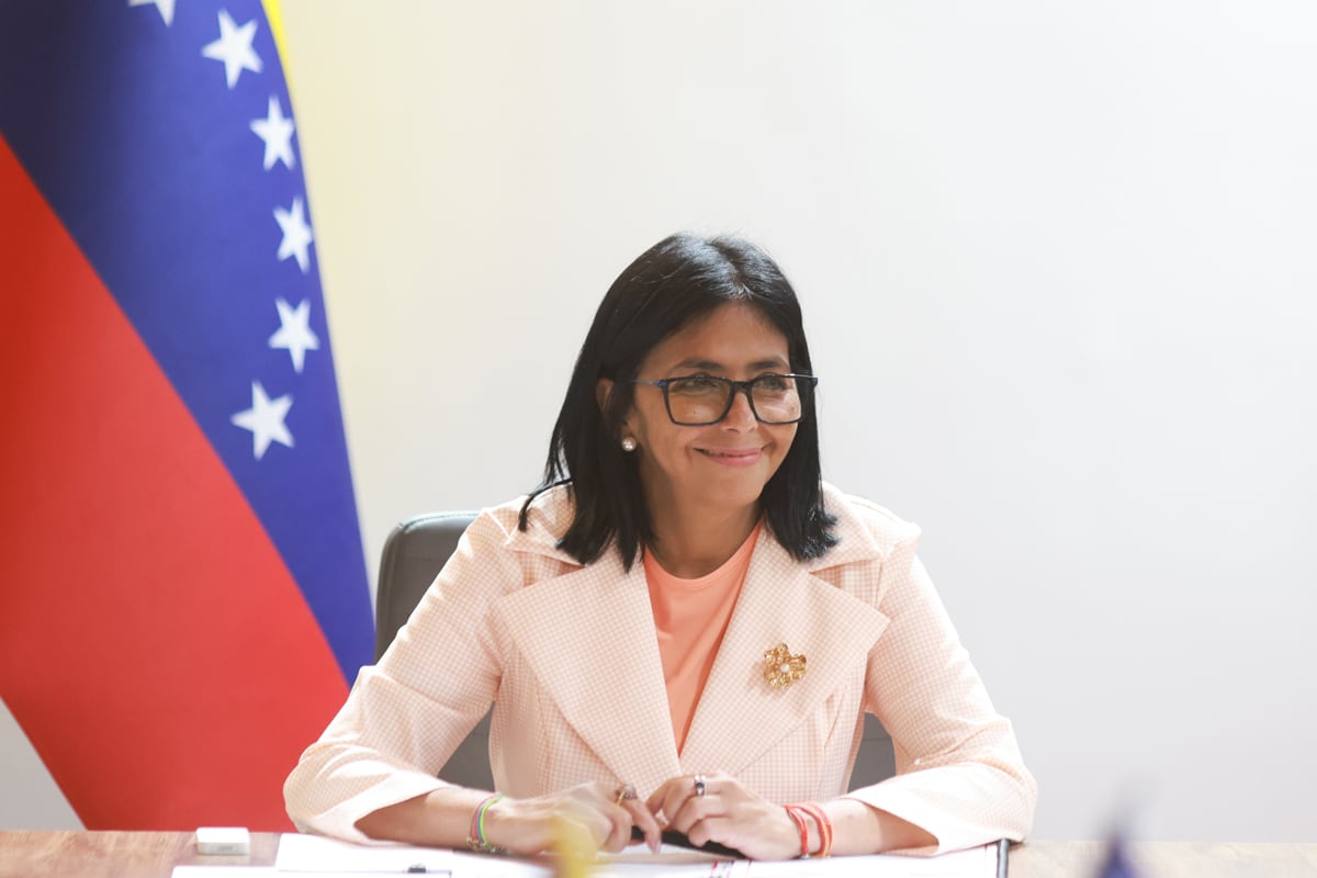 Las declaraciones la dio durante una conferencia de prensa junto al secretario de Energía estadounidense, Chris Wrigth, quien se encuentra en Caracas para la firma de acuerdos petroleros. (Palacio de Miraflores / EFE)