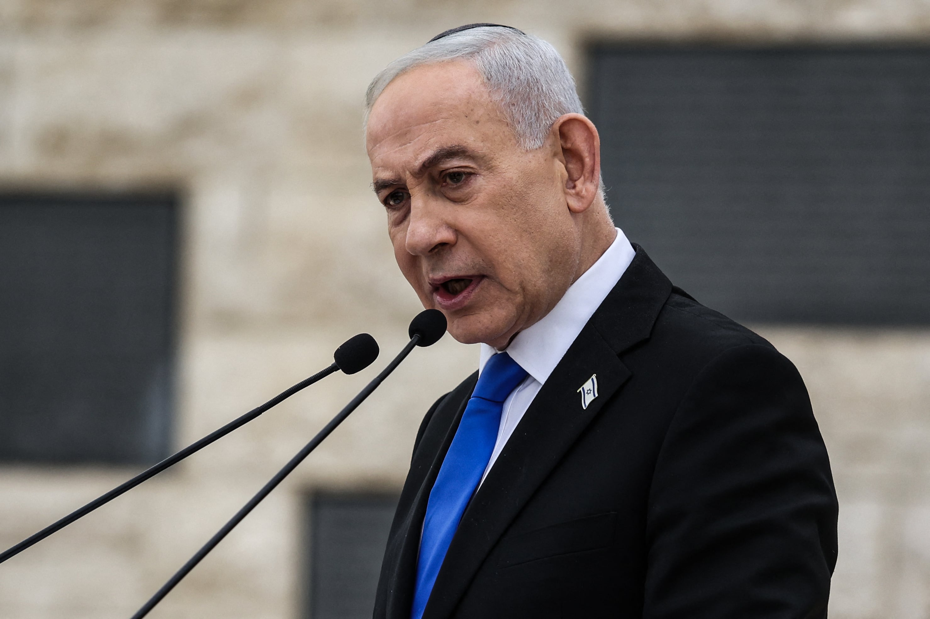 El primer ministro de Israel, Benjamin Netanyahu. (Foto: AFP)
