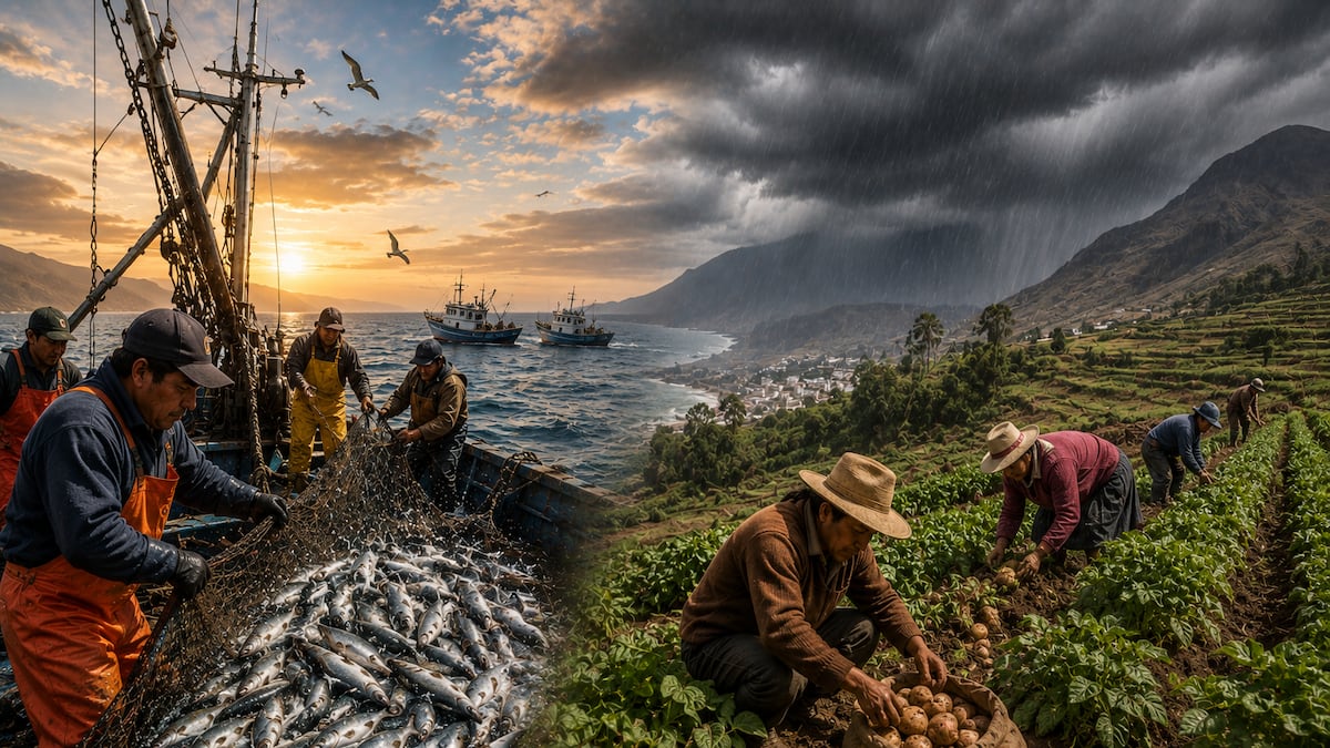Pesca y agro ante El Niño: el panorama sombrío para las proyecciones del 2026