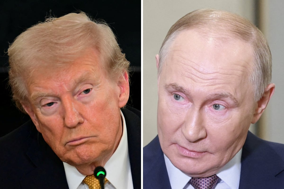 El presidente de Estados Unidos, Donald Trump; y el mandatario de Rusia, Vladimir Putin. (Jim WATSON / Alexander SHCHERBAK / AFP) (Jim WATSON / Alexander SHCHERBAK / AFP)
