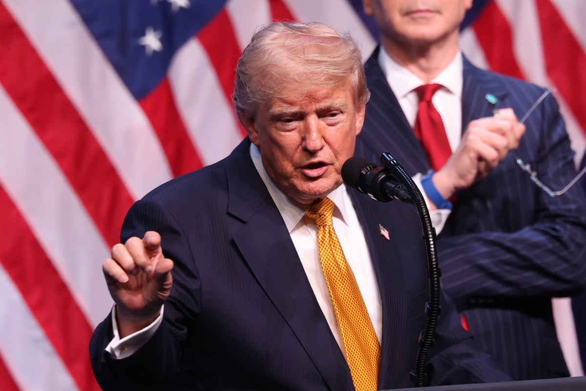 Donald Trump aseguró que Estados Unidos investiga si Irán mantiene drones almacenados en Cuba y afirmó que actuará si esa información se confirma. Foto: EFE.