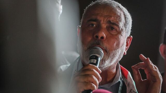 Líder de Hamás anuncia muerte de tres de sus hijos en un bombardeo israelí en Gaza
