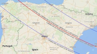 Eclipse solar total 2026: mapa para saber si tu ciudad está dentro de la trayectoria