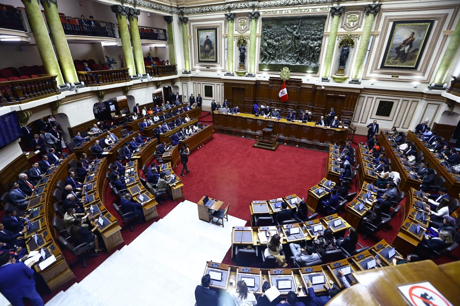 “La virtualidad es la excepción”: Diputados acuerdan sesiones presenciales del Pleno y Comisiones. Foto: Congreso