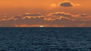 Destello verde en el cielo: cómo observar el fenómeno óptico que dura pocos segundos