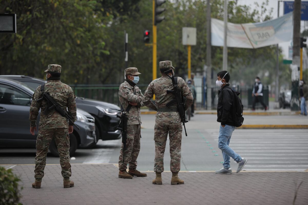 Trabajo conjunto de las Fuerzas Armadas (FF.AA.) y la Policía Nacional del Perú (PNP) continuará por 45 días más. (Foto: Anthony Niño de Guzman\GEC)