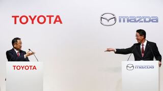 Toyota y Mazda construirán planta en EE.UU. y desarrollarán autos eléctricos