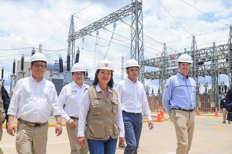 Mandataria dijo que impulsará proyectos para las localidades fronterizas, donde consideró fundamental fortalecer la presencia del Estado mediante inversiones. Foto: Presidencia