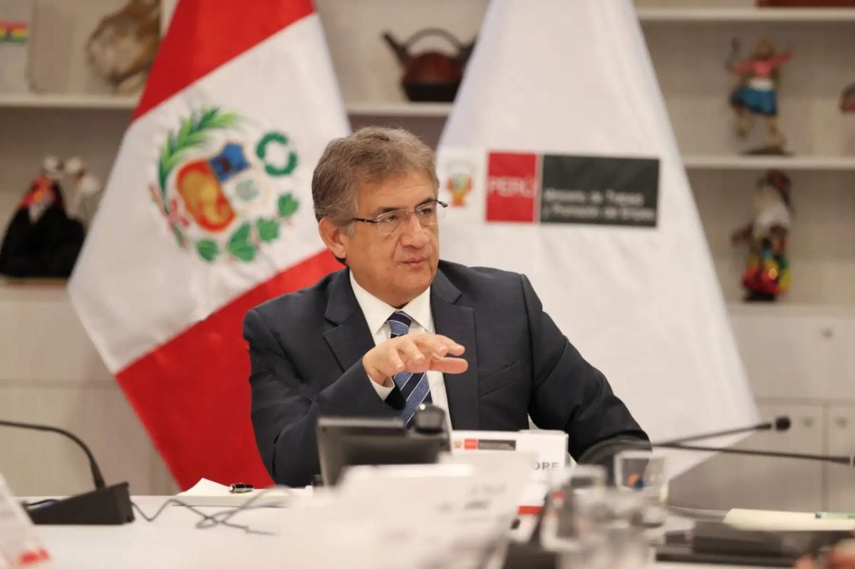 Juan Sheput, ministro de Trabajo. (Foto: Andina)
