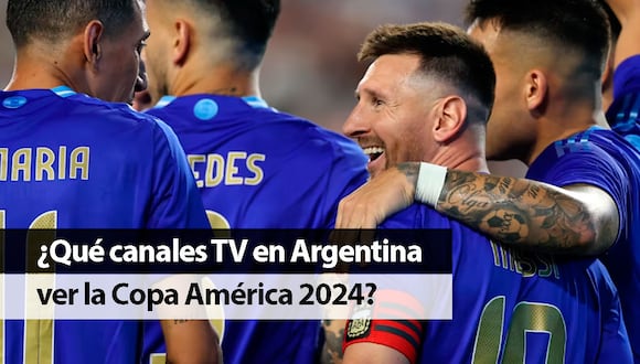 Consulta los canales TV para ver todos los partidos de la Copa América en Argentina desde el 20 de junio al 14 de julio. (Foto: AFP/Composición Mix)