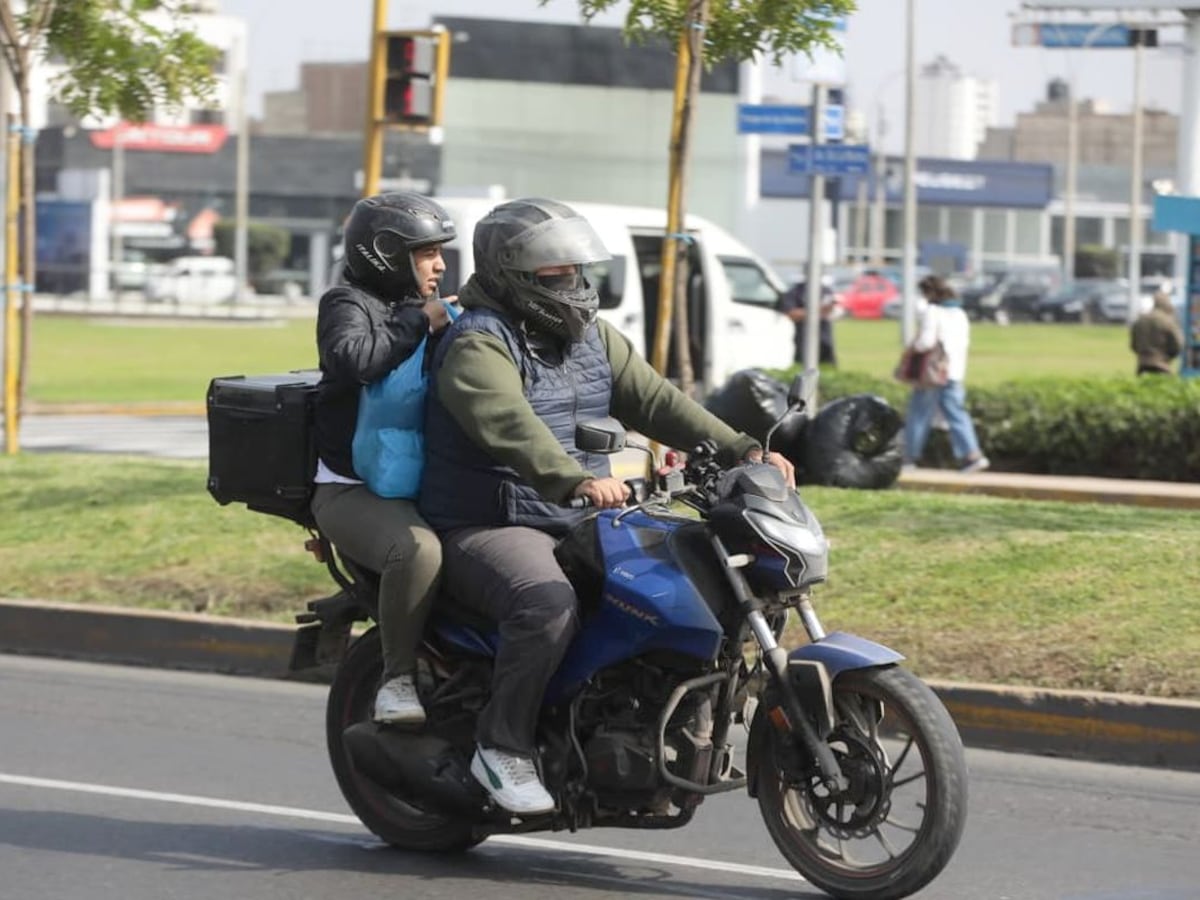 Prohibición de dos personas en una moto: la propuesta que alista el Ejecutivo | PERU | GESTIÓN