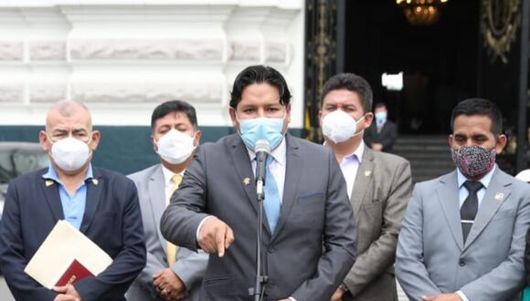 Ilich López pidió reconsiderar la votación que derivó en la designación de Darwin Espinoza como vocero de Acción Popular. (Foto: Grupo El Comercio)