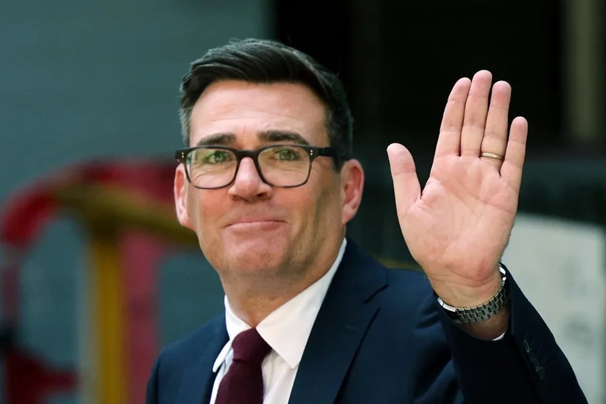 El primer ministro británico, Andy Burnham. Foto: EFE/EPA/Andy Rain