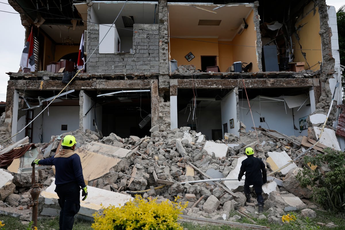 Terremoto de hasta 7.7 en Panamá dejó 27 heridos y más de 400 edificaciones afectadas