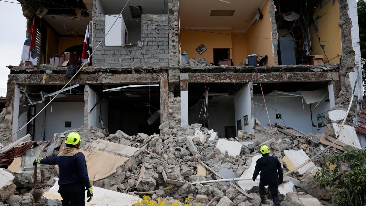Terremoto de hasta 7.7 en Panamá dejó 27 heridos y más de 400 edificaciones afectadas