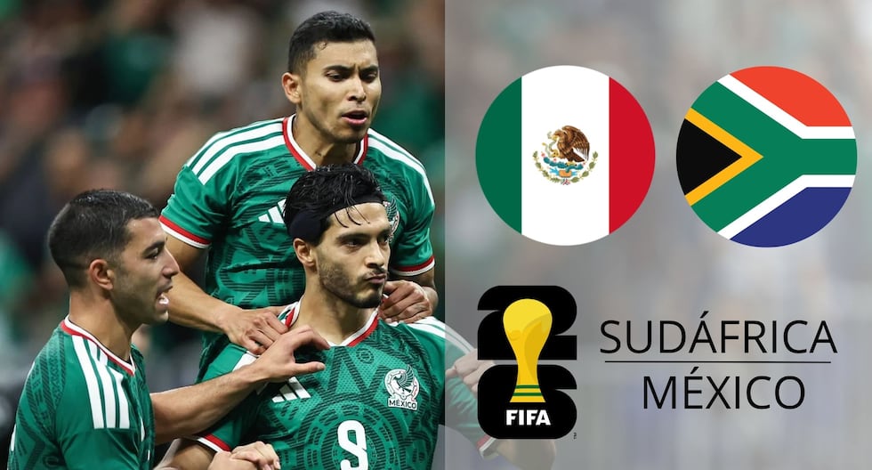 Where to see Mexico vs. South Africa for the World Cup 2026? Open TV and training