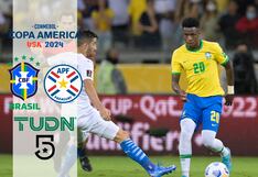 Canal 5 transmitió el partido Brasil 4-1 Estados Unidos (28/06/2024)
