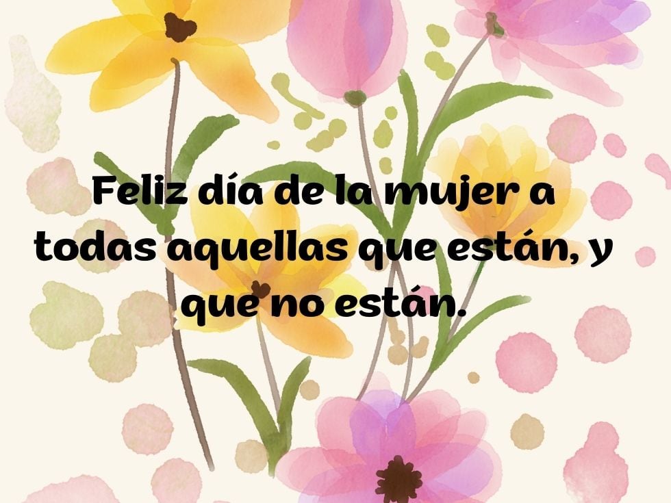 Feliz día de la mujer a todas aquellas que están, y que no están (Foto: Canva/Composición: Gestión Mix)