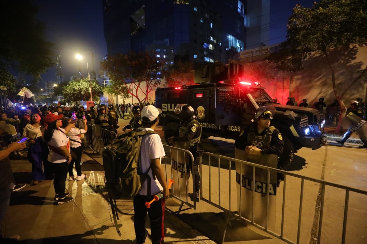 Balcázar señaló que se reunirá con los altos mandos de las Fuerzas Armadas y la Policía Nacional del Perú para evaluar la respuesta del Estado frente a posibles protestas. Foto: GEC