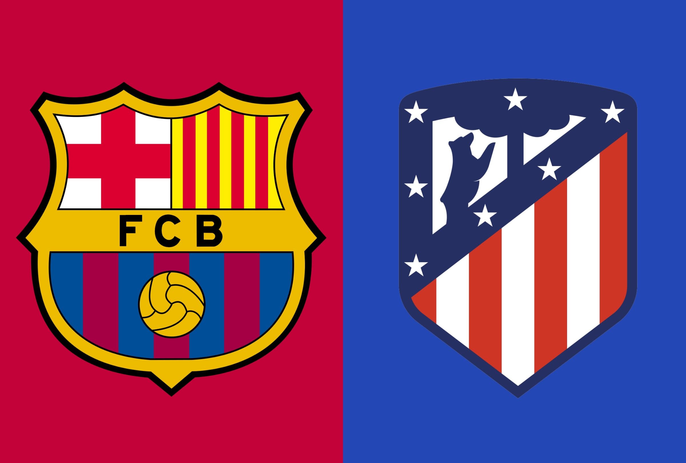 Conoce qué canales de TV y dónde ver el partido FC Barcelona vs. Atlético de Madrid EN VIVO por la semifinal de la Copa del Rey. (Foto: Composición Mag)