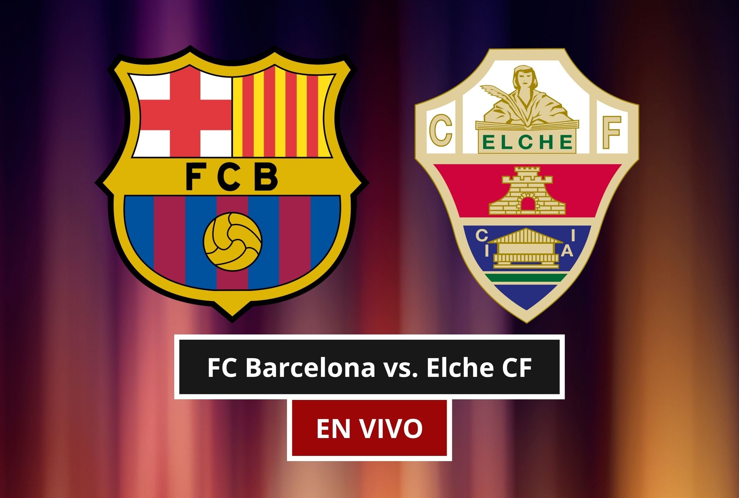 Revisa esta nota para que sepas en qué canales de TV se puede ver el FC Barcelona vs. Elche CF por LaLiga. (Foto: Composición Canva - Depor)