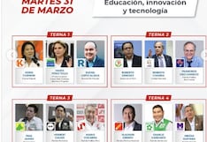 Debate presidencial 2026 EN VIVO hoy, 31 de marzo: los 12 candidatos que participarán