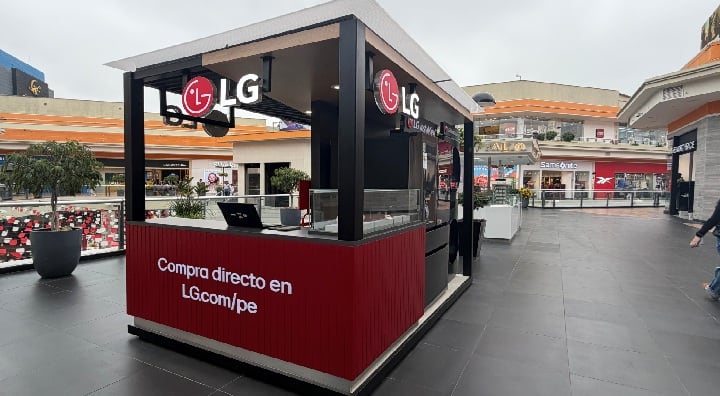 LG Electronics amplía formato de ecommerce en Lima, que permite a los consumidores conocer sus productos y concretar la compra a través de LG.com. (Foto: LG Perú).
