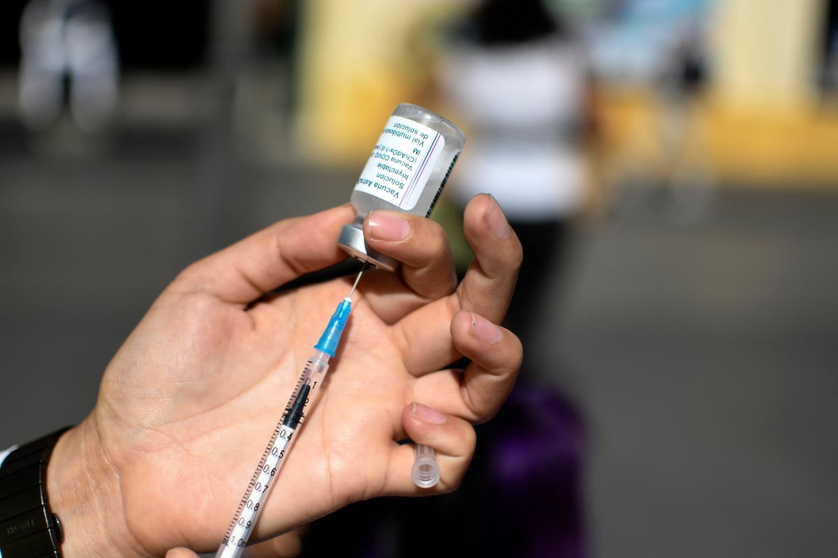 Vacuna de AstraZeneca. (Foto: AFP)