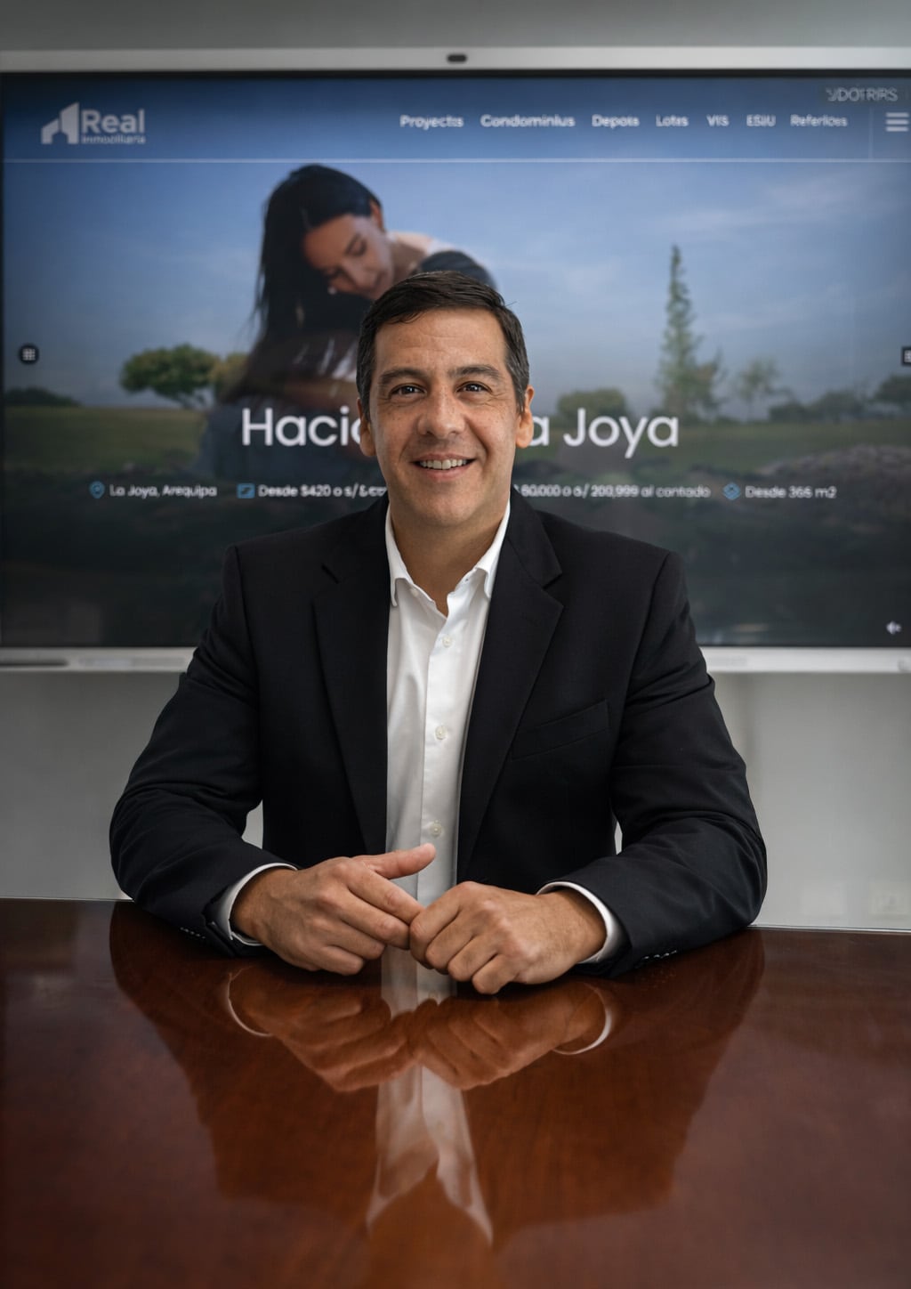 Ramón Remolina de la Piedra, gerente general de Real Inmobiliaria.