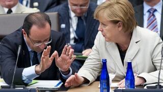 Hollande podría perder batalla del euro ante Merkel