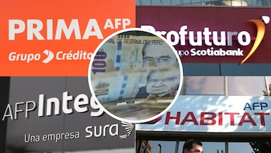 Afiliados de AFP están a la expectativa de un nuevo retiro de fondos. Composición EC: Andina