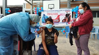 Junín: 8,000 niños entre 5 y 11 años fueron vacunados en primer día de jornada de vacunación