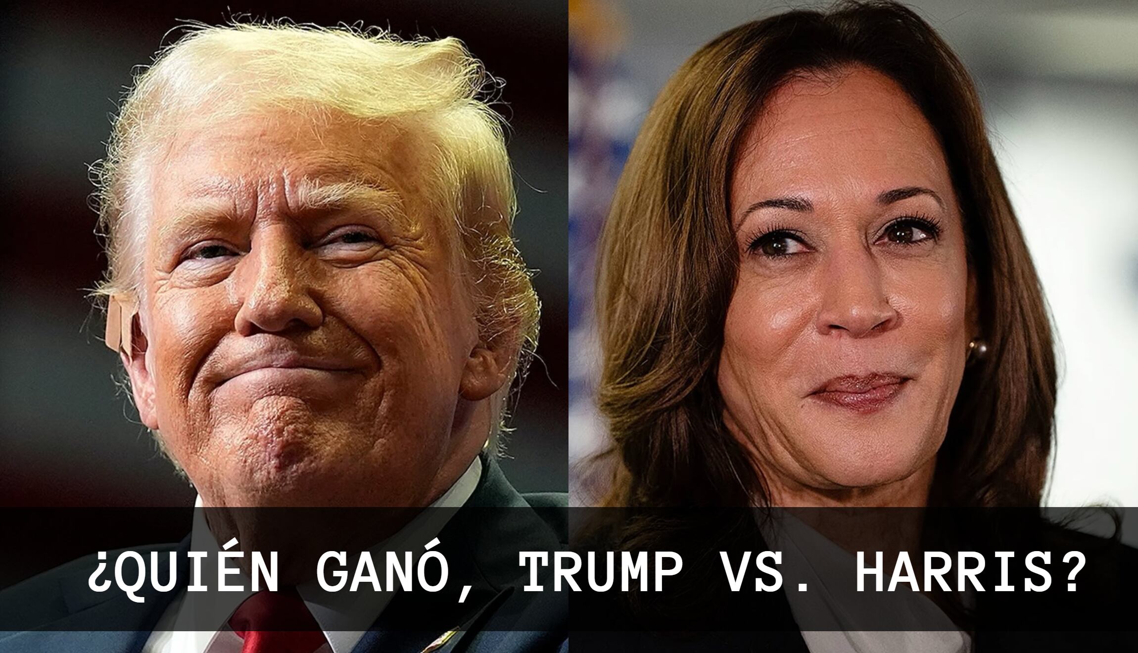 Consulta quién ganó entre Donald Trump y Kamala Harris en las Elecciones 2024 de Estados Unidos de este martes 05 de noviembre. (Foto: Composición Mix)