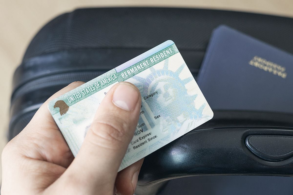 Green card. (Foto: iStock)