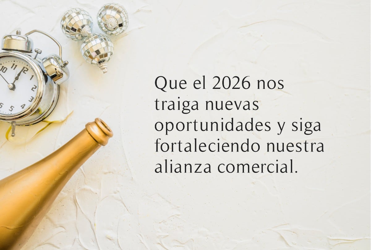Las frases de Año Nuevo 2026 para socios comerciales son ideales para fortalecer alianzas y comenzar el 2026 con optimismo. | Crédito: Freepik/Gestión