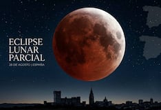 ¿A qué hora inicia y dónde ver el eclipse lunar parcial con la Luna de Sangre este 27 y 28 de agosto en España?