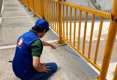 Defensoría alerta sobre deterioro del puente Huaycoloro