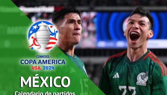La Selección Mexicana participará este año en la Copa América, te dejamos su calendario completo (Foto: AFP/Composición Mix)