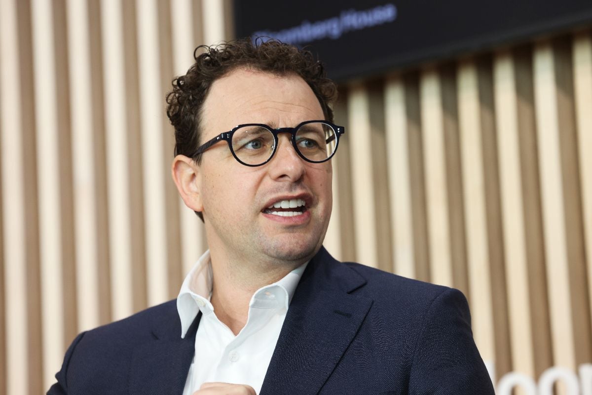 Dario Amodei, CEO de Anthropic. Foto: Chris Ratcliffe/Bloomberg