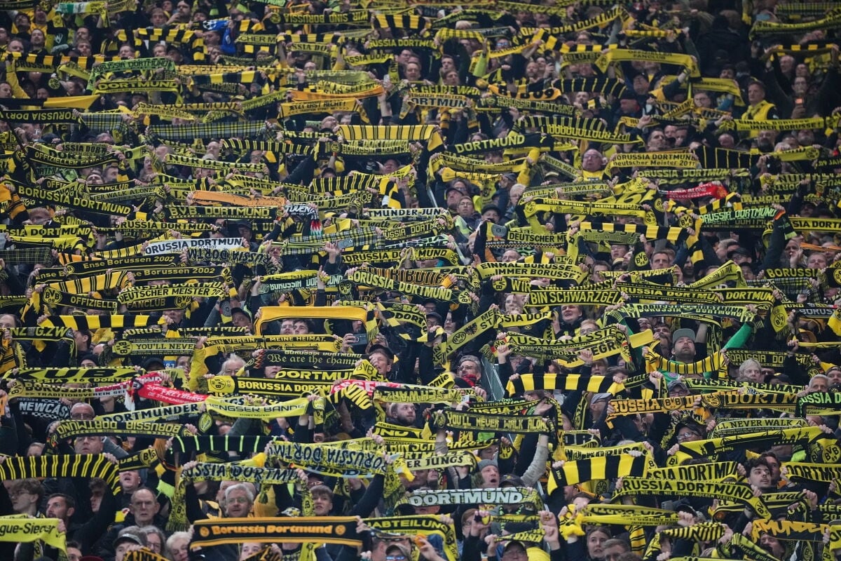 Se espera que más de 80,000 aficionados acudan al partido de Borussia Dortmund vs Frankfurt de este sábado. Foto: difusión