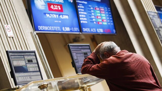 Las bolsas europeas registraron su peor día de las últimas siete sesiones