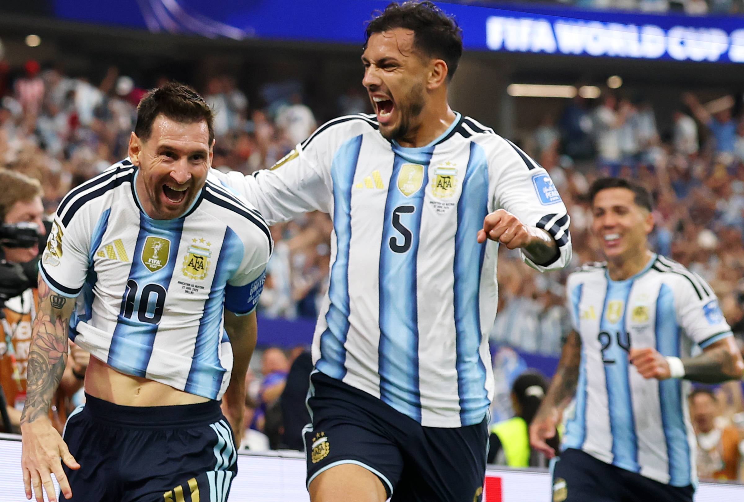 MIAMI, FLORIDA, (ESTADOS UNIDOS), 3/07/2026.- Horarios y canales de TV para ver Argentina vs. Cabo Verde este viernes 3 de julio por los 16avos de final del Mundial 2026 en Hard Rock Stadium, Miami, Estados Unidos. Imagen de la selección argentina.