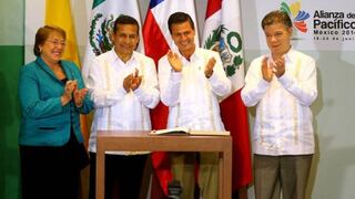 Presidentes de Alianza del Pacífico buscan agenda común con Mercosur